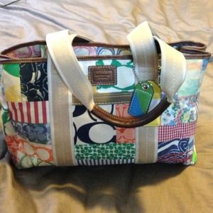 Coach Hampton patchwork