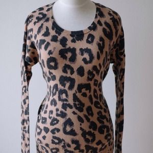 Old Navy Animal Print Sweater