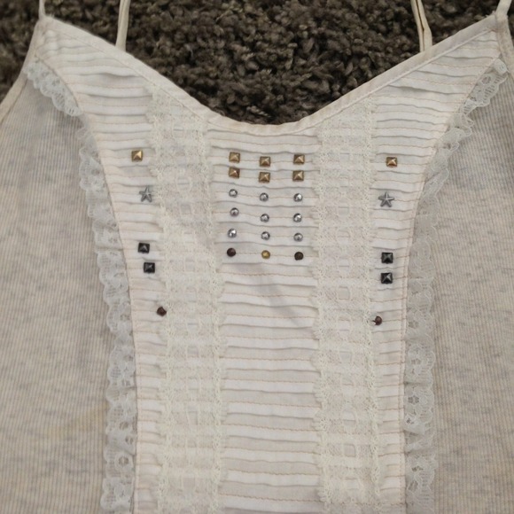 ❌SOLD❌Free People mixed media tank - Picture 2 of 2