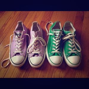 *****RESERVED****** Chuck Taylor All-Stars: 2 pair