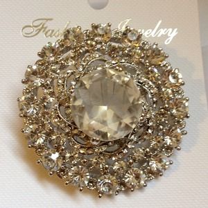Brand New Rhinestone Brooch