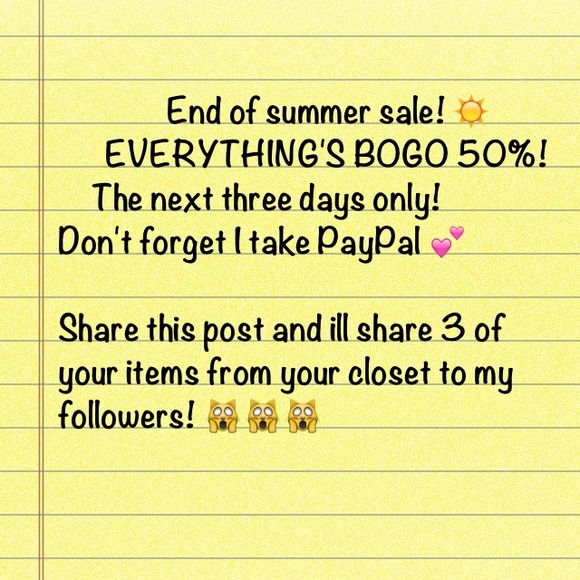 End Of Summer Sale! - Picture 1 of 1