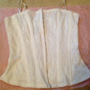 White Corset, Size M