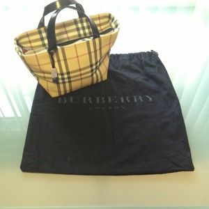 Authentic Burberry tote bag