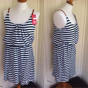 Stripes mini dress