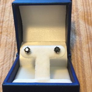 Black diamond studs hold on these till Friday