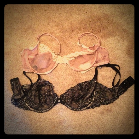 Sexy unlined bras-just the black one
