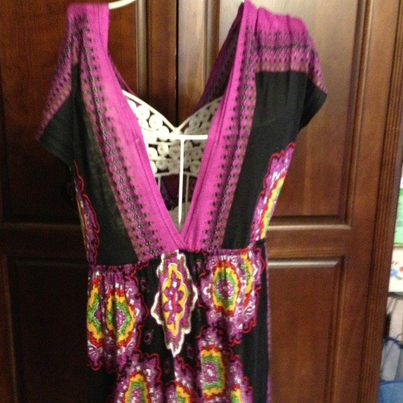 Basic patterned dress - Picture 2 of 2
