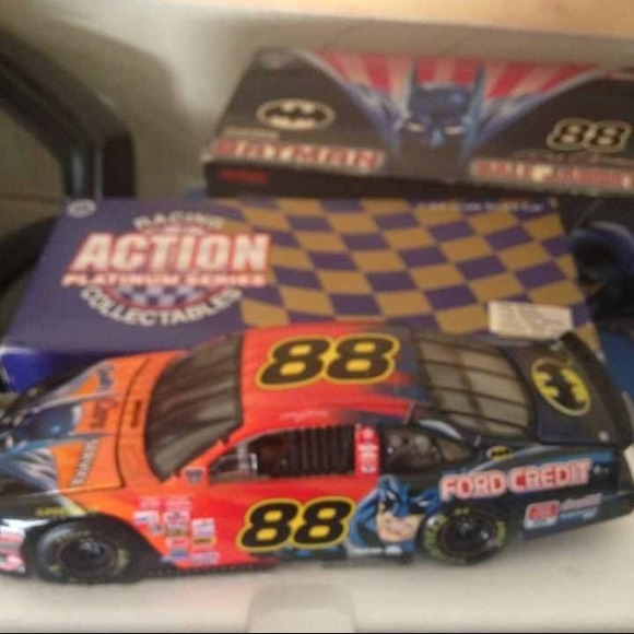❌Sold❌Batman NASCAR  model car & joker car - Picture 1 of 1