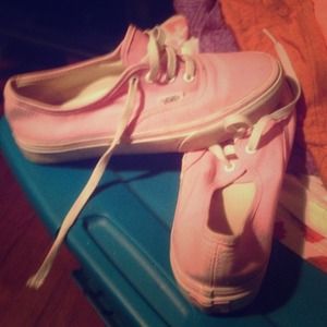 Light pink classic vans