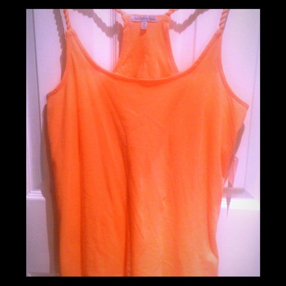 Coral razor back top.
