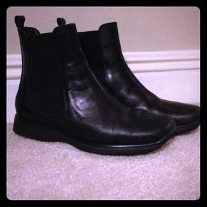 SALE!!!!! NWOT Coach black leather ankle boots