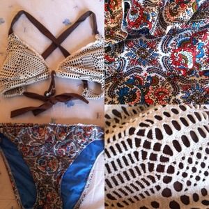 Lucky Brand two - piece bikini set