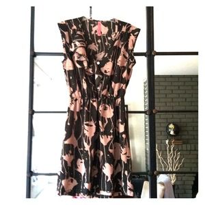 Eight Sixty cap sleeve dress