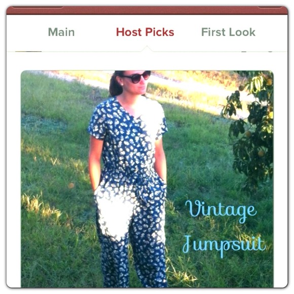 ❖  HOST PICK!!!! ❖  Fantastic vintage jumpsuit!!!