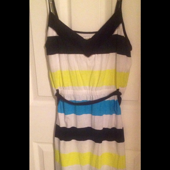 Multicolor summer dress.