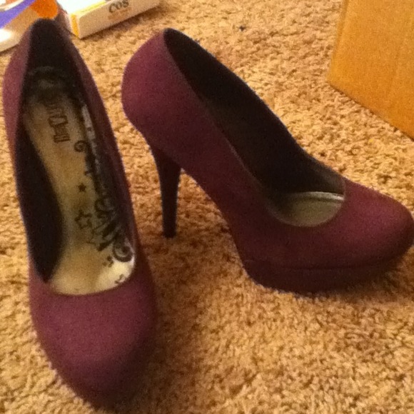 Purple heels