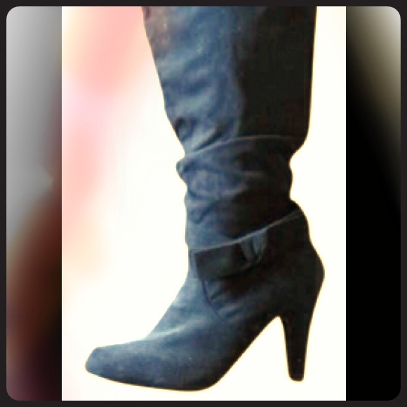 Avenue Knee High Suede Boots