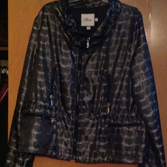 Grey and silver jacket