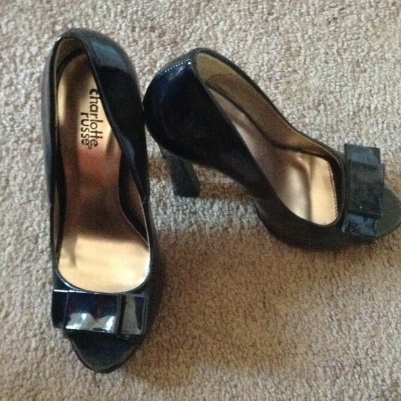 Black heels.
