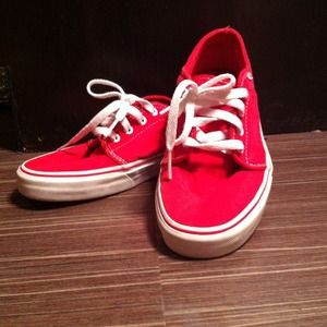Red Men's Vans