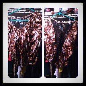 Hey leopard print shirt from forever 21