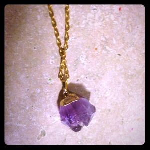 real amethyst gemstone necklace