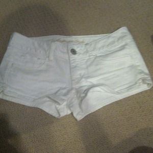 American eagle white shorts