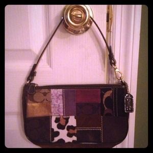 Authentic Coach patchwork bag.