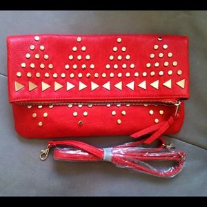 Studded Tribal Clutch - $25 OBO!