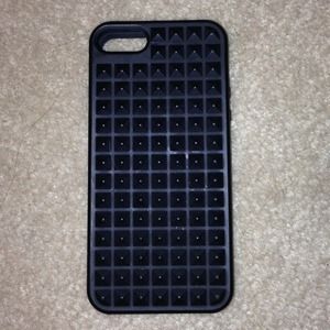 Black soft rubber case!