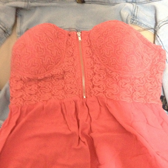 Hi-low dress Coral🌺 - Picture 2 of 2