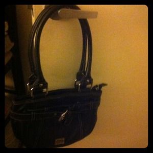 rosetti leather black hobo handbag