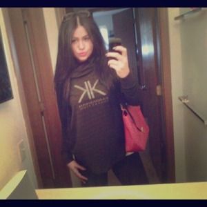 Kardashian collection sweater/sweatshirt black