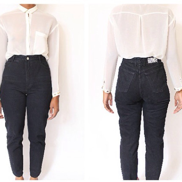 Vintage High Waisted Bongo Jeans