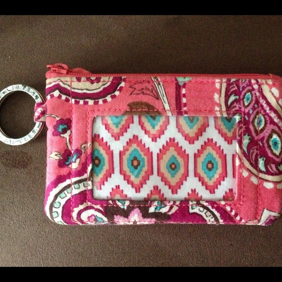 BUNDLED! Pink & blue green Vera Bradley wallet