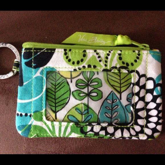 Blue & green Vera Bradley wallet