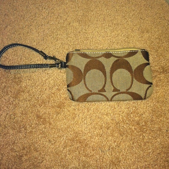 Coach , wrist bag ,
