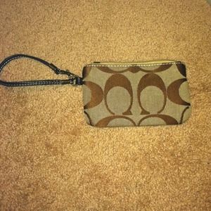 Coach , wrist bag ,