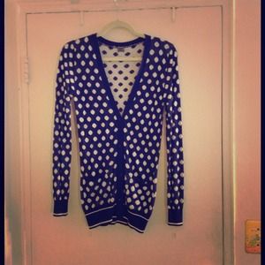 Polka dot sweater