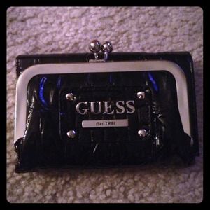 Black Guess wallet.