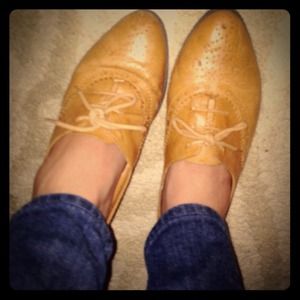 Leather Oxfords