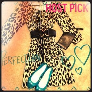 Host Pick 🎉🎉🎉Gorgeous Leopard Dress🎉🎉🎉