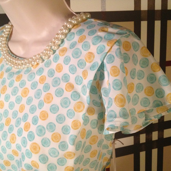 NWT Jason Wu for Target pearl necklace dress sz 10 - Picture 3 of 4