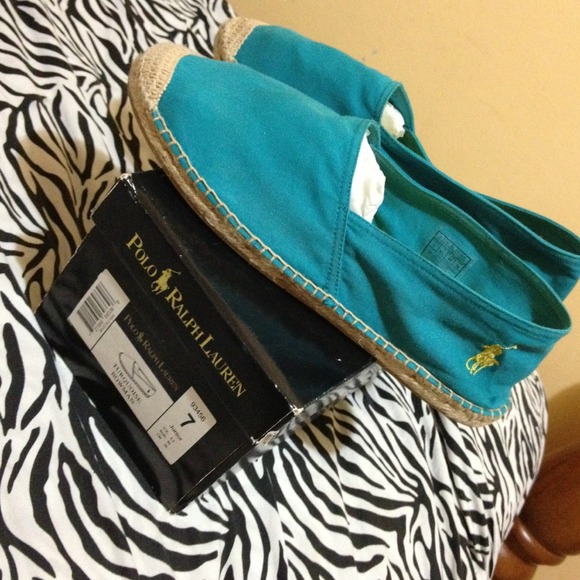 SOLD Authentic Polo Ralph Lauren's Turquoise - Picture 3 of 4