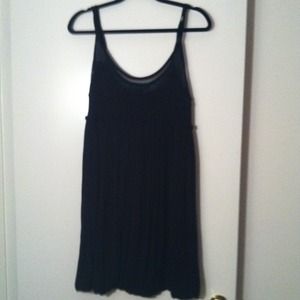 Black baby doll dress