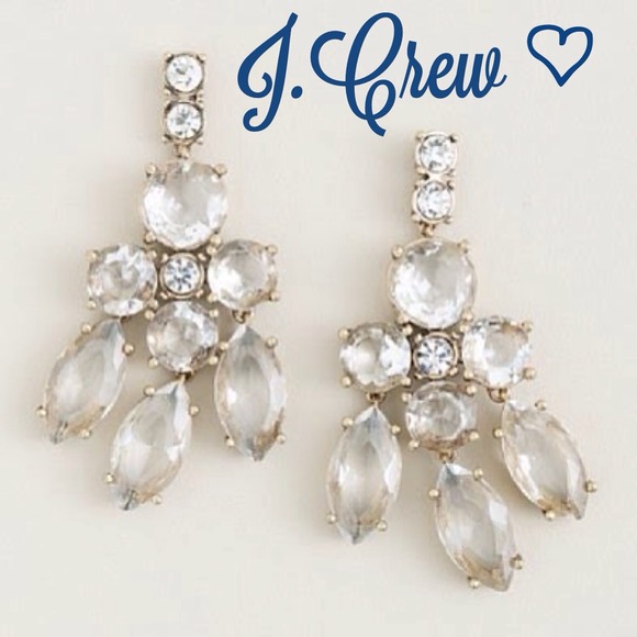 💢SOLD💢 J.Crew Infinity Drop Earrings