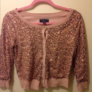 Sequined Cardigan