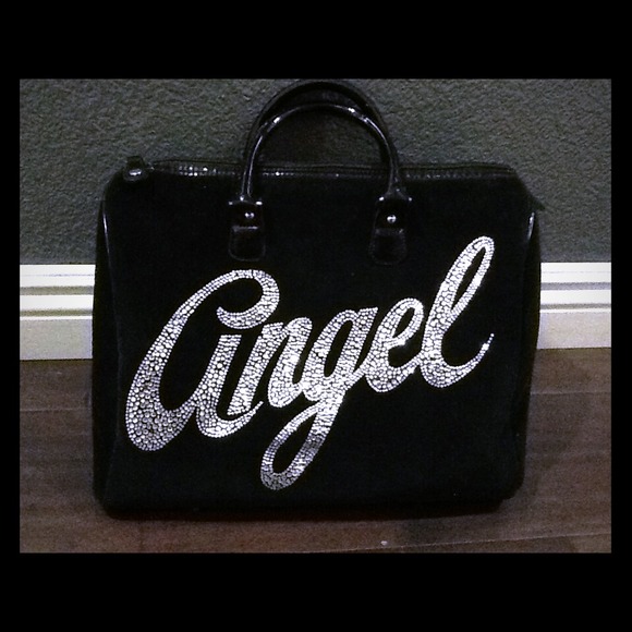 Big Black Victoria's Secret Bag