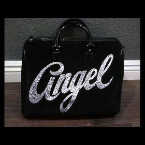 Big Black Victoria's Secret Bag